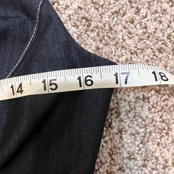 Calvin Klein Chambray Dress Size 4 - Picture 11 of 12